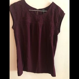 NWOT Maroon Blouse by Forever 21 sz Small